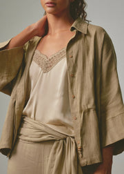 Chaqueta Raiz Celeste