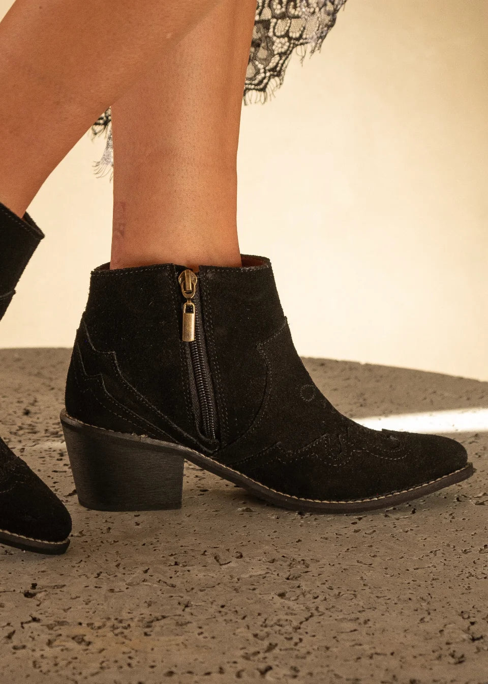 Botas Oeste Negro