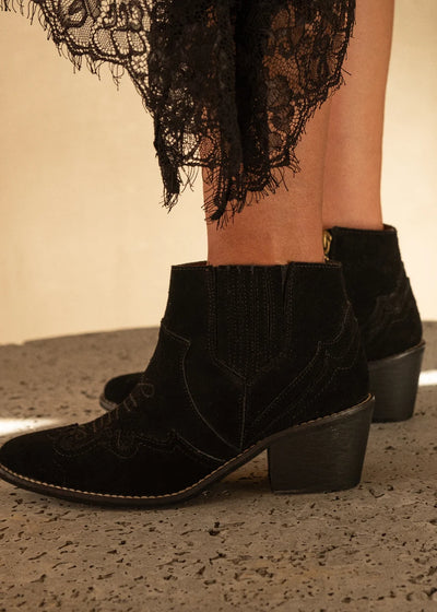 Botas Oeste Negro