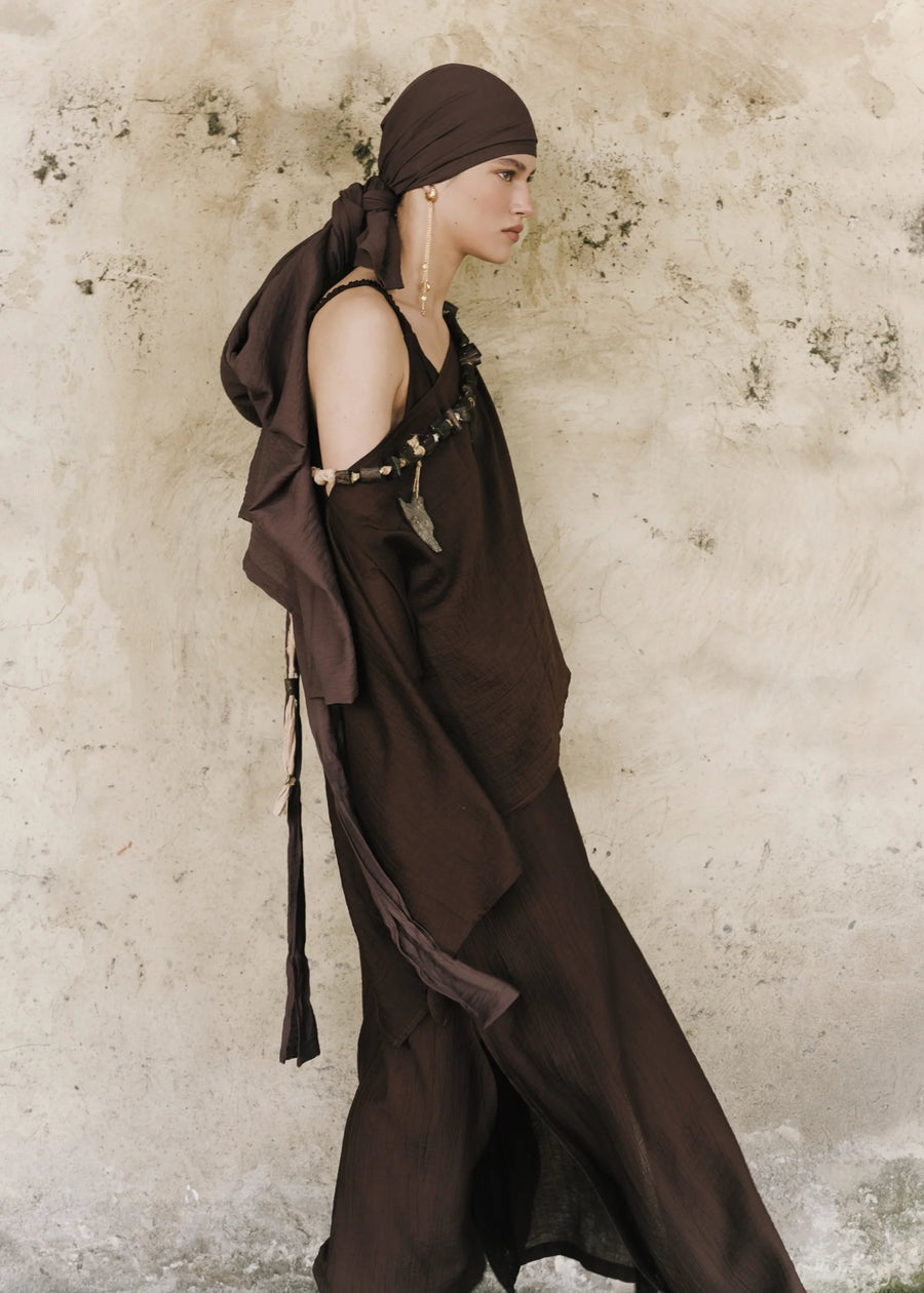 Vestido Trama de la Tierra