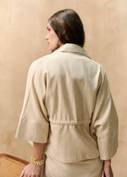 Chaqueta Raiz Celeste