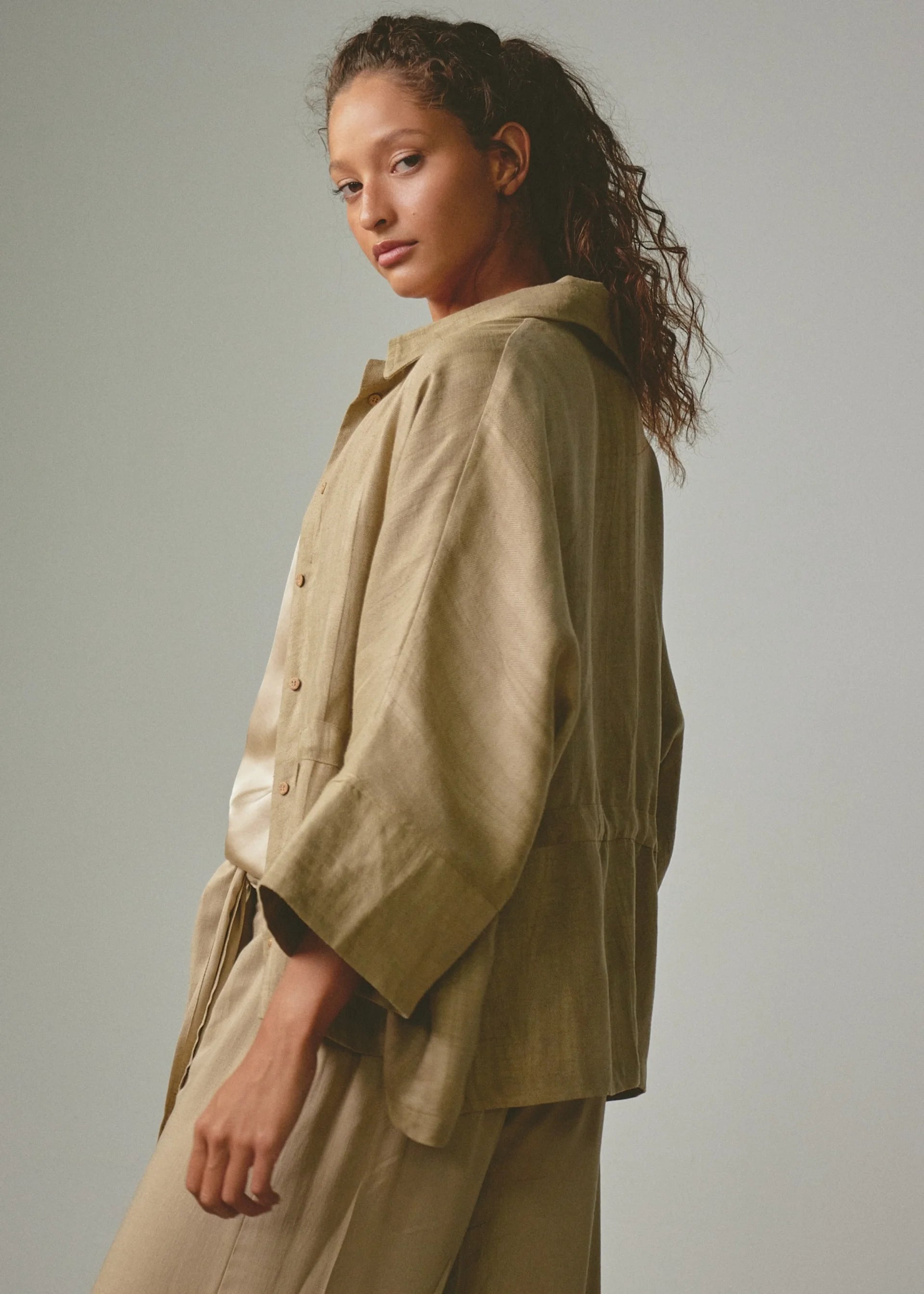 Chaqueta Raiz Celeste