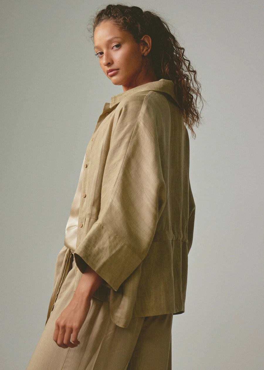 Chaqueta Raiz Celeste