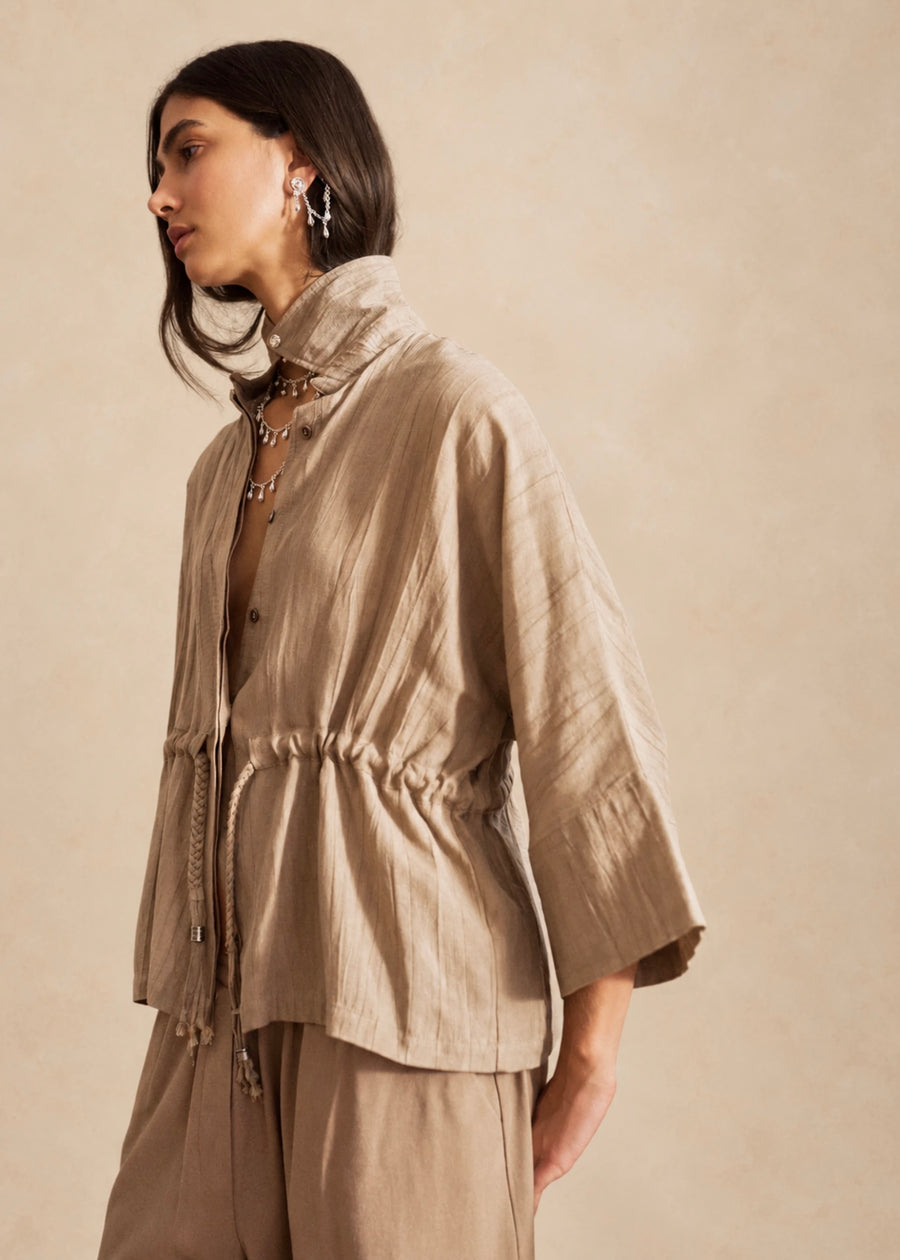 Chaqueta Raiz Celeste