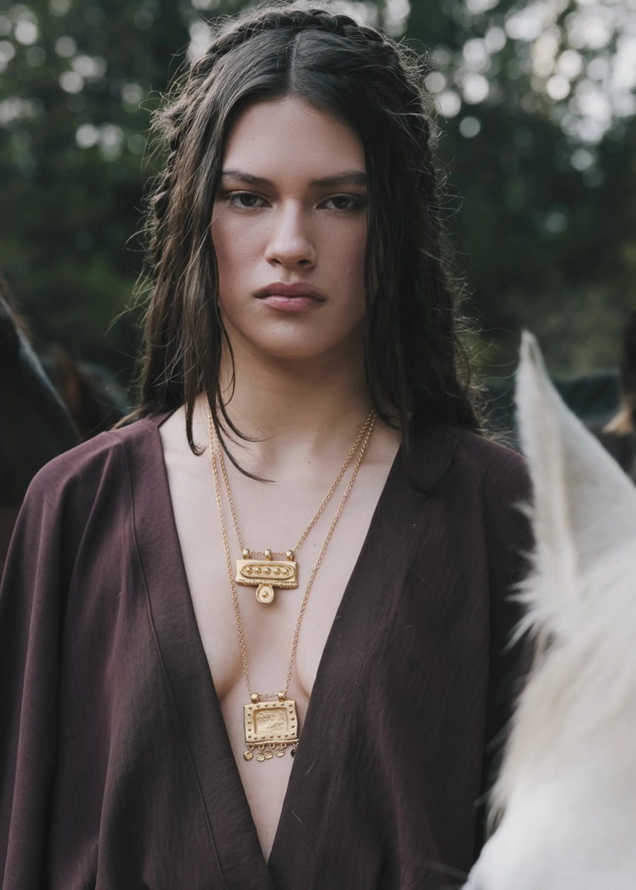 Set Collar Sirocco + Relicario