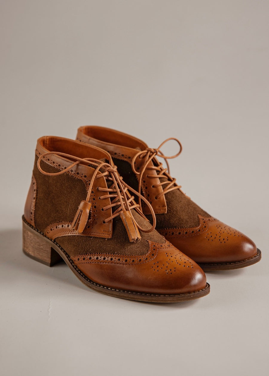 Oxford bootie miel